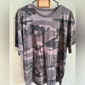 Men's Camo T-Shirt - Black and Gray by BCBG
